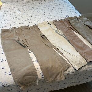 Vineyard Vines Boys Chinos and Corduroys- Tan, Cream, Brown